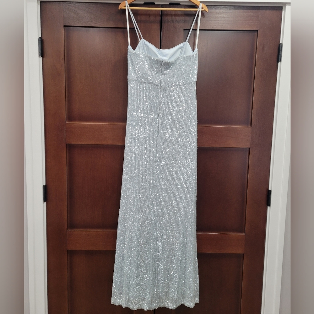 Xscape Light Blue Formal Dress - Picture 4 of 5